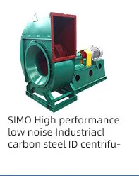 Ventilador centrífugo de pressão média de baixo ruído para ventilação industrial 12