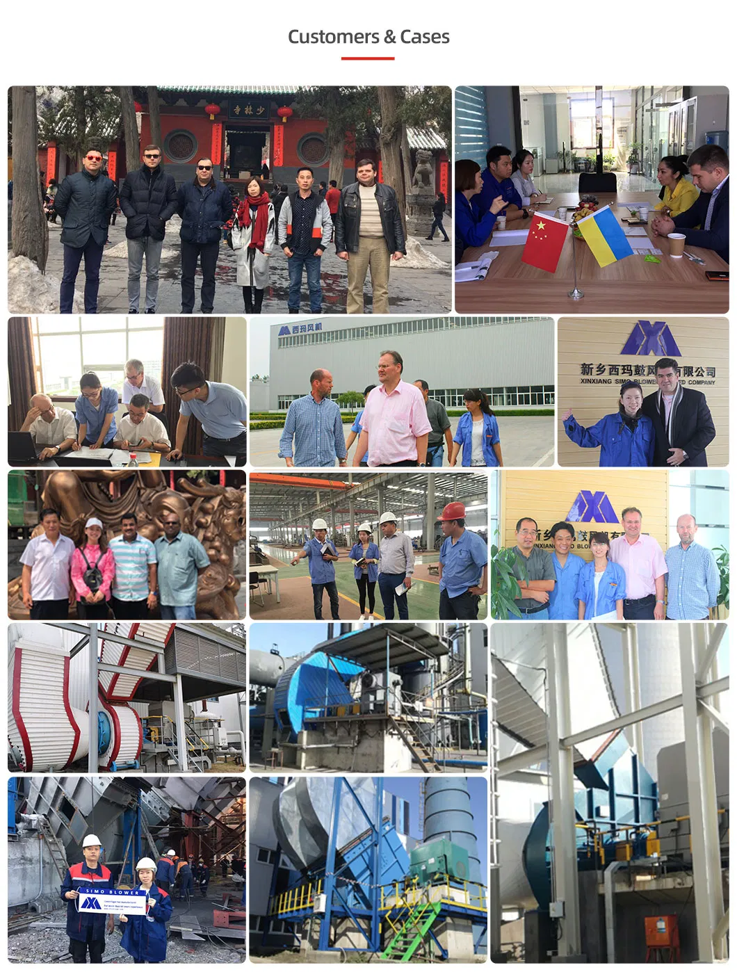 Ventilador centrífugo de exaustão para purificação de gases de fornos elétricos a arco das séries 5-12, ventilador de tiragem induzida 8