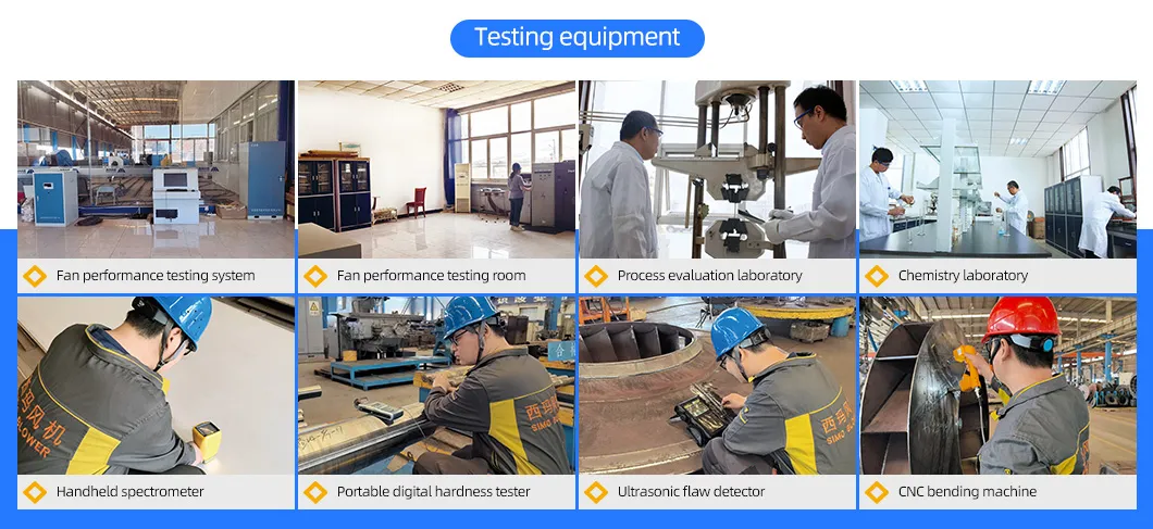 Ventilador centrífugo de exaustão para purificação de gases de fornos elétricos a arco das séries 5-12, ventilador de tiragem induzida 7
