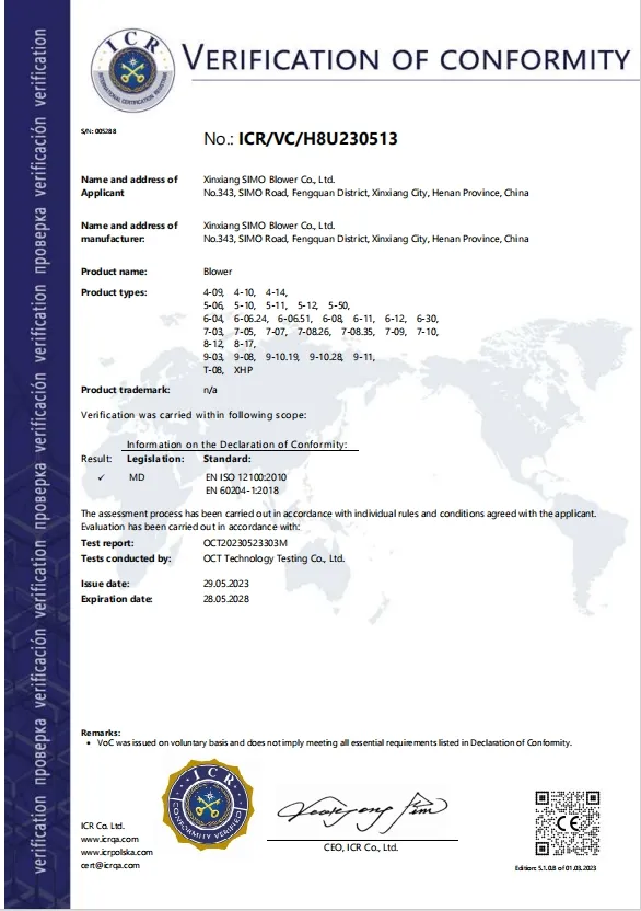 Ventilador centrífugo de exaustão para purificação de gases de fornos elétricos a arco das séries 5-12, ventilador de tiragem induzida 10