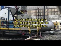 Operação no local de ventiladores russos de alta eficiência