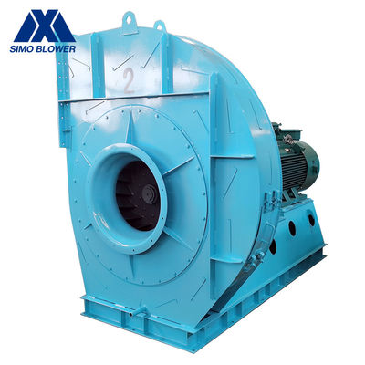 Qualidade Ventilador industrial de grande fluxo de ar à prova de explosão com lâmina curva para trás para instalações químicas Fábrica