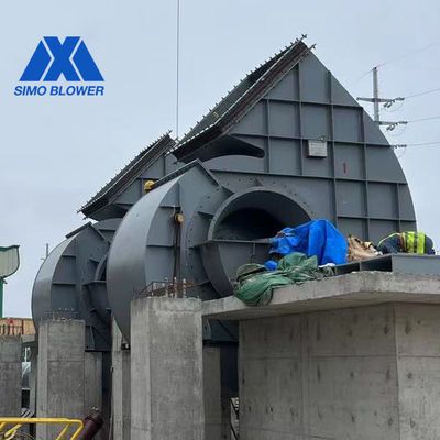 Grande aço carbono centrífugo resistente de alta velocidade dos fãs
