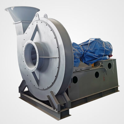Qualidade Ventilador centrífugo de alta pressão resistente à corrosão para caldeira de aquecimento de resíduos industriais de alta temperatura com design personalizável Fábrica