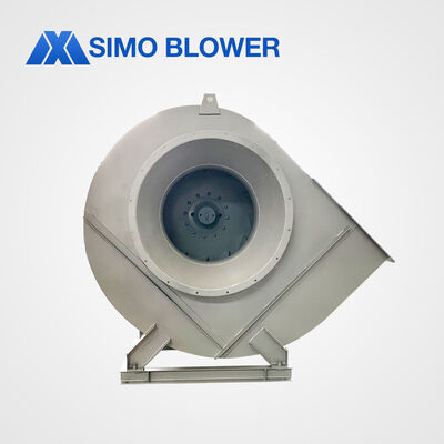 Qualidade Ventilador centrífugo de alta eficiência de alta taxa de fluxo da série 4-10 com lâmina curva para trás para aplicações industriais Fábrica